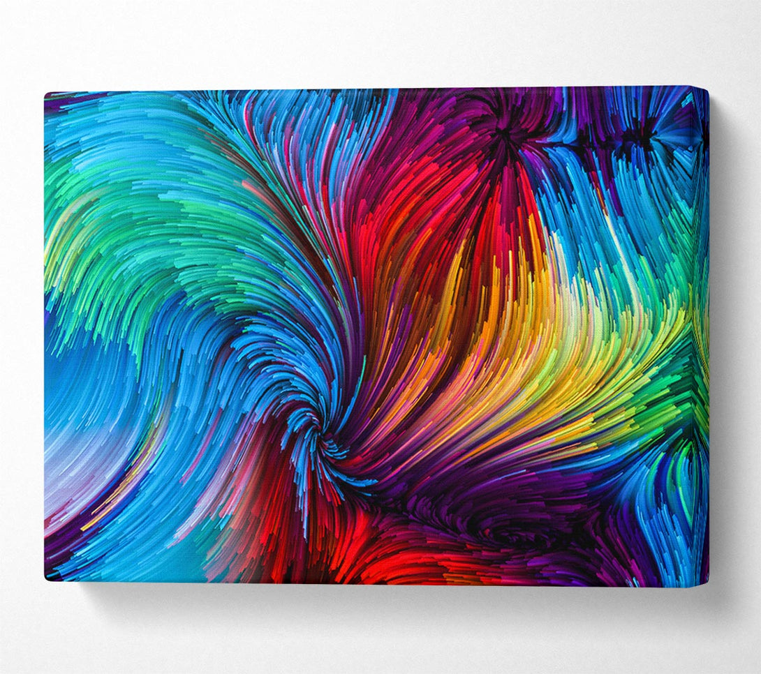 Picture of Strong Lines Of Circulation Canvas Print Wall Art