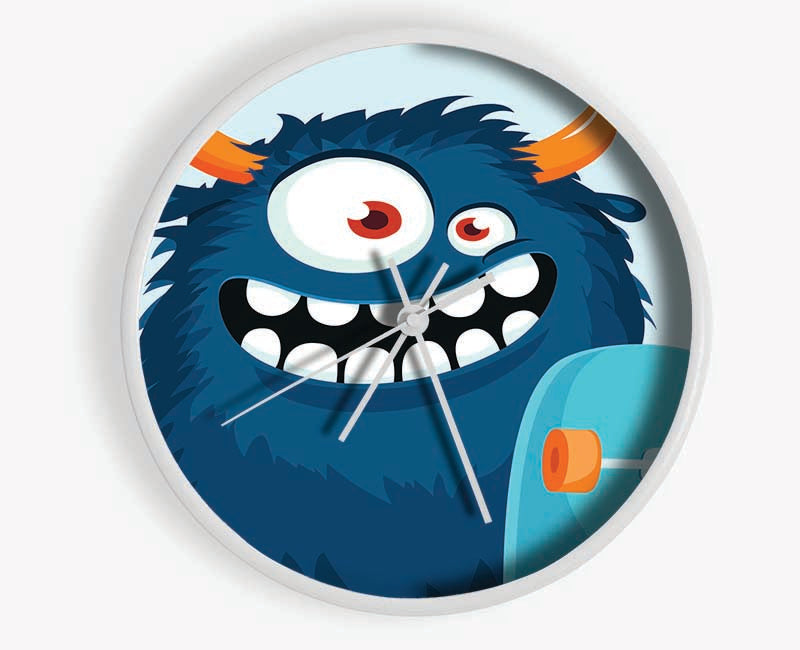 Monster Skateboarder Clock - Wallart-Direct UK