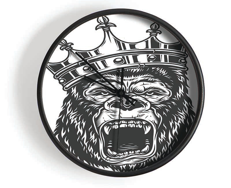 King Kong Crown Clock - Wallart-Direct UK