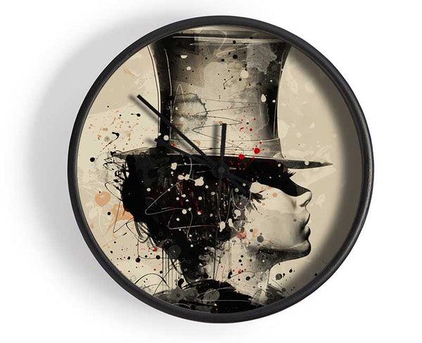 Top Hat Royalty Clock - Wallart-Direct UK