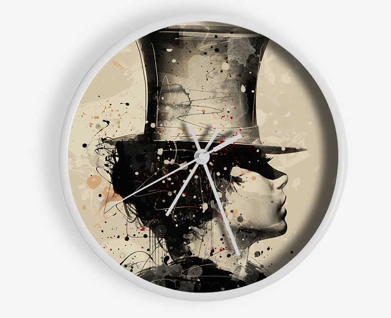 Top Hat Royalty Clock - Wallart-Direct UK