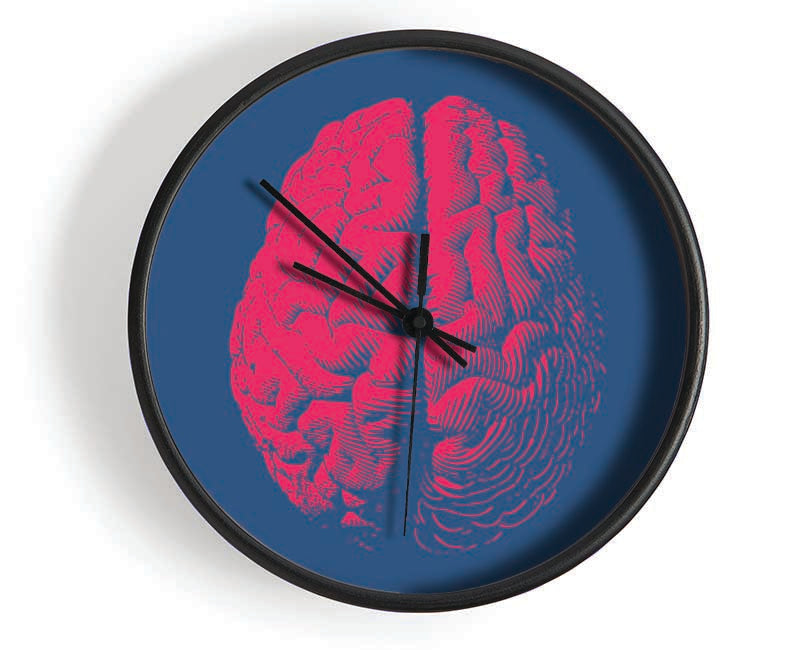 The Red Brain Clock - Wallart-Direct UK