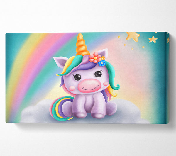 Unicorn Rainbow Happy