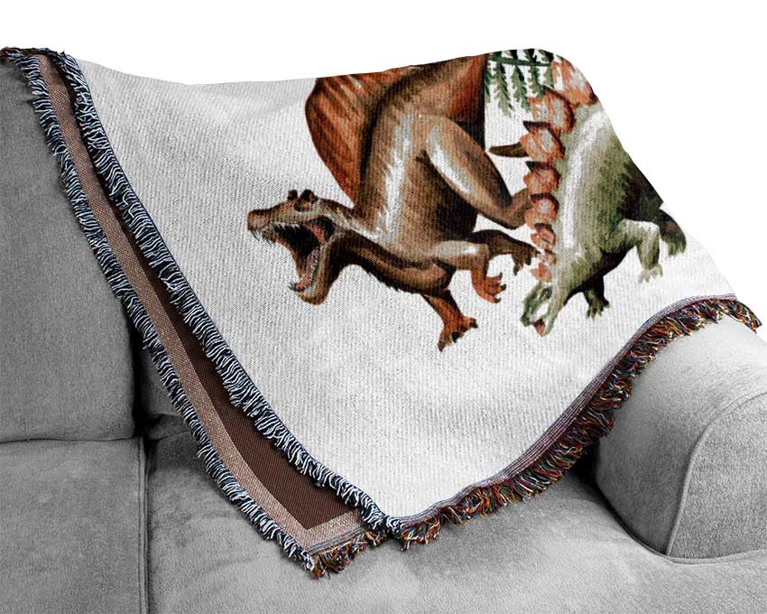 Dinosaur Crew Woven Blanket