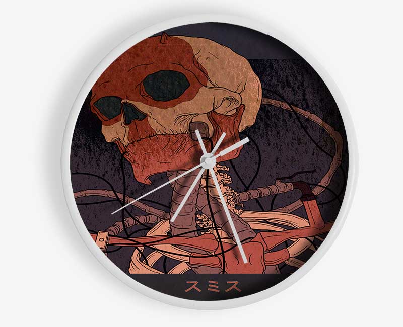 Japanese Skeleton Clock - Wallart-Direct UK