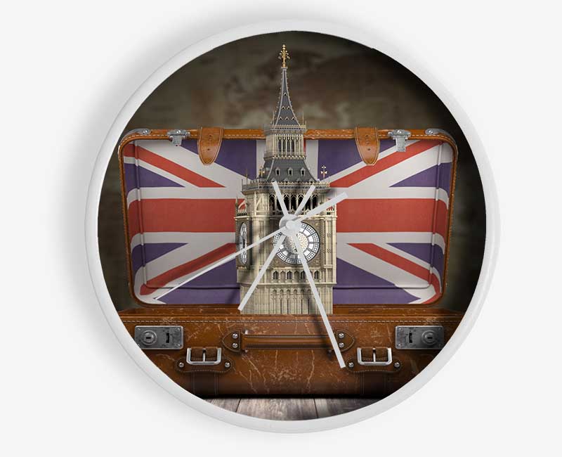 London In A Case Clock - Wallart-Direct UK