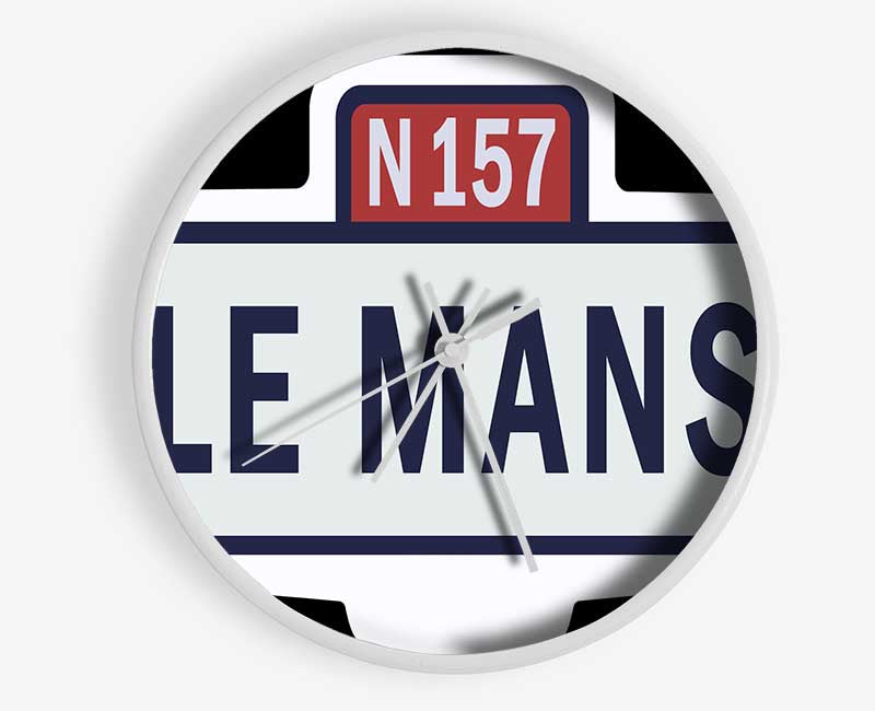 Le Mans Race Sign Clock - Wallart-Direct UK