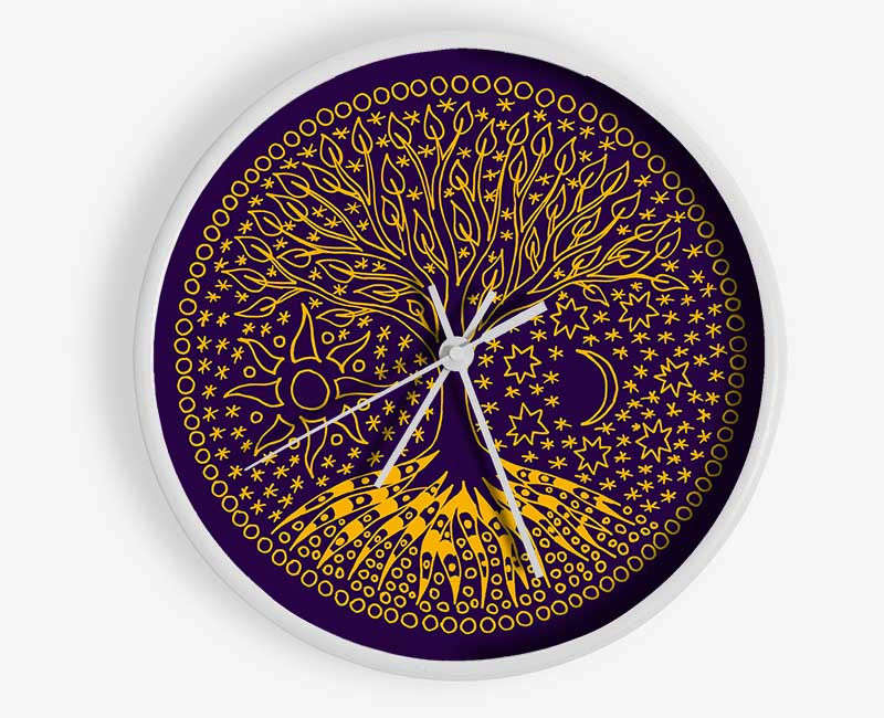 The Tree Of Life Emblem Clock - Wallart-Direct UK