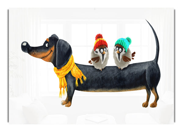 Sausage Dog Birds