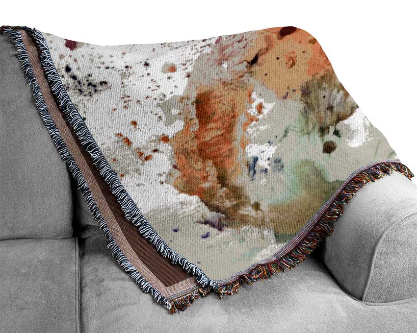 The Ink Explosion Woven Blanket