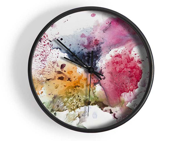 The Ink Explosion Clock - Wallart-Direct UK