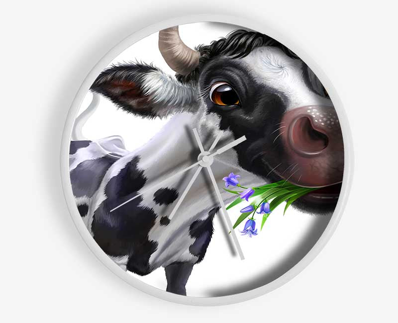 The Big Cow Munch Clock - Wallart-Direct UK