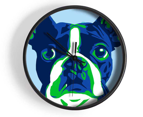 The French Bulldog Pop Art Clock - Wallart-Direct UK