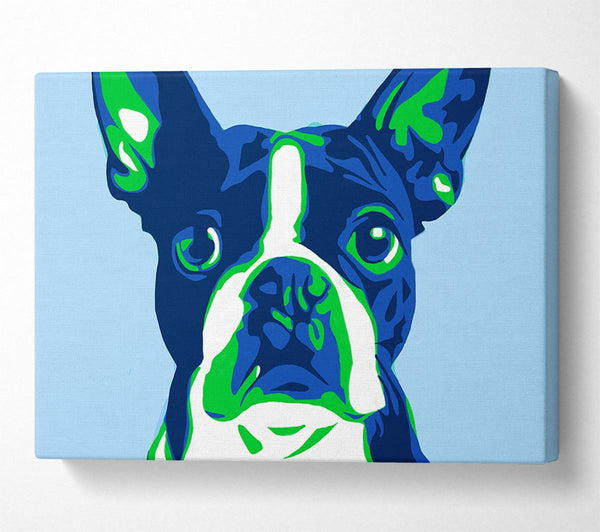 Picture of The French Bulldog Pop Art Canvas Print Wall Art