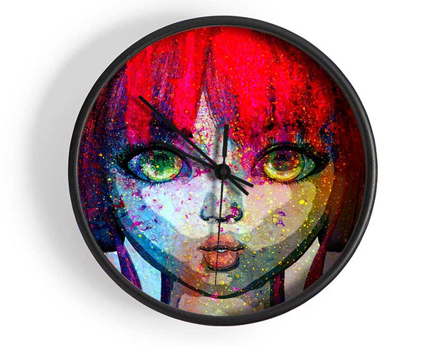 Dj Urban Woman Clock - Wallart-Direct UK