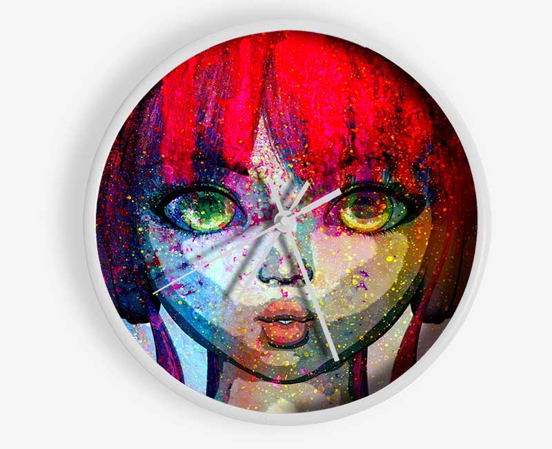 Dj Urban Woman Clock - Wallart-Direct UK