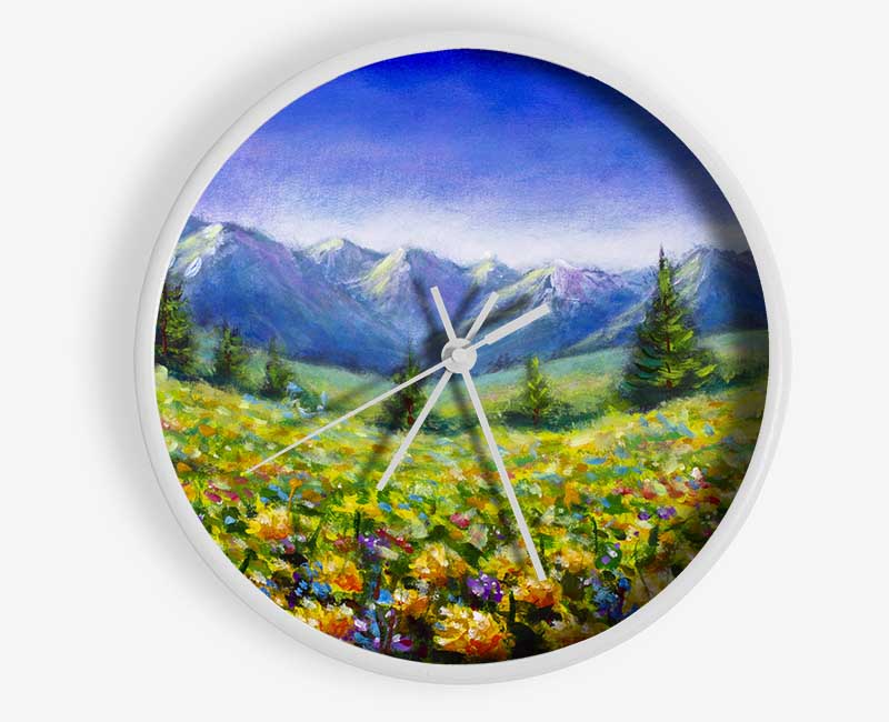 The Curve In The Landscape Clock - Wallart-Direct UK