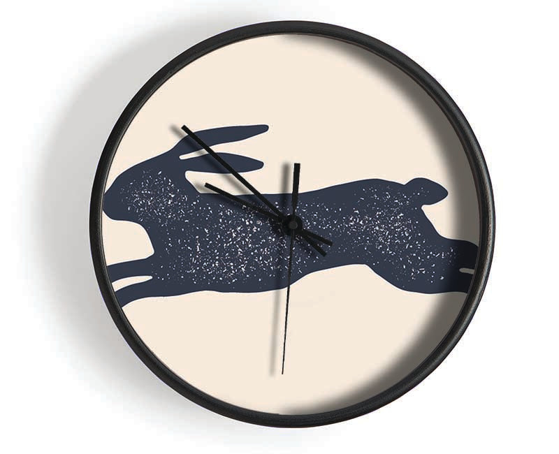 The Bouncing Hare Clock - Wallart-Direct UK