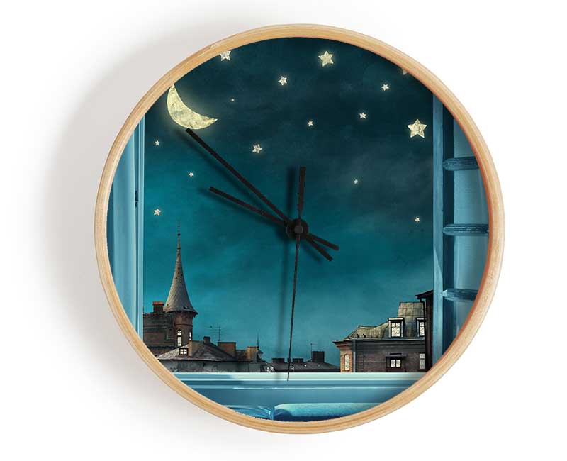 The Window To The Skies Clock - Wallart-Direct UK