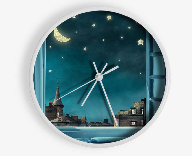 The Window To The Skies Clock - Wallart-Direct UK