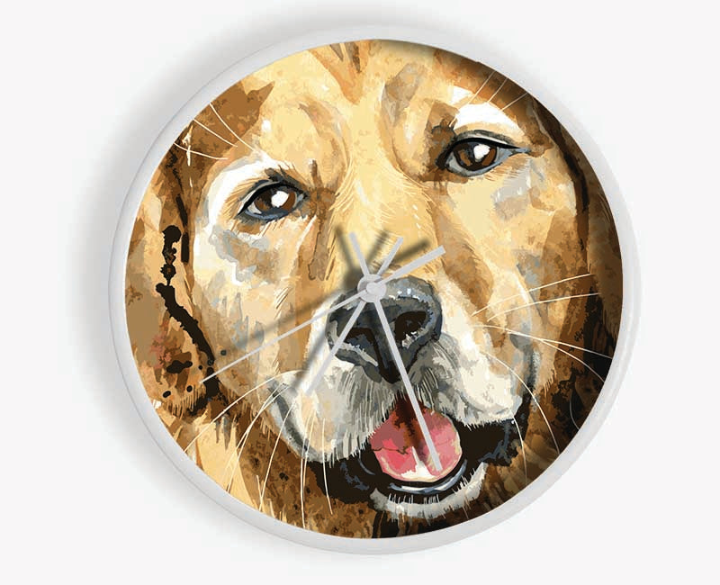 Labrador Happiness Clock - Wallart-Direct UK