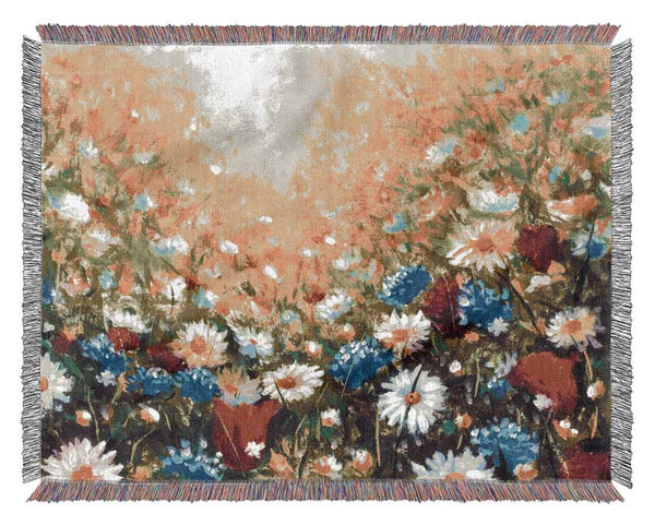 The Flower Spectrum Of Summer Woven Blanket