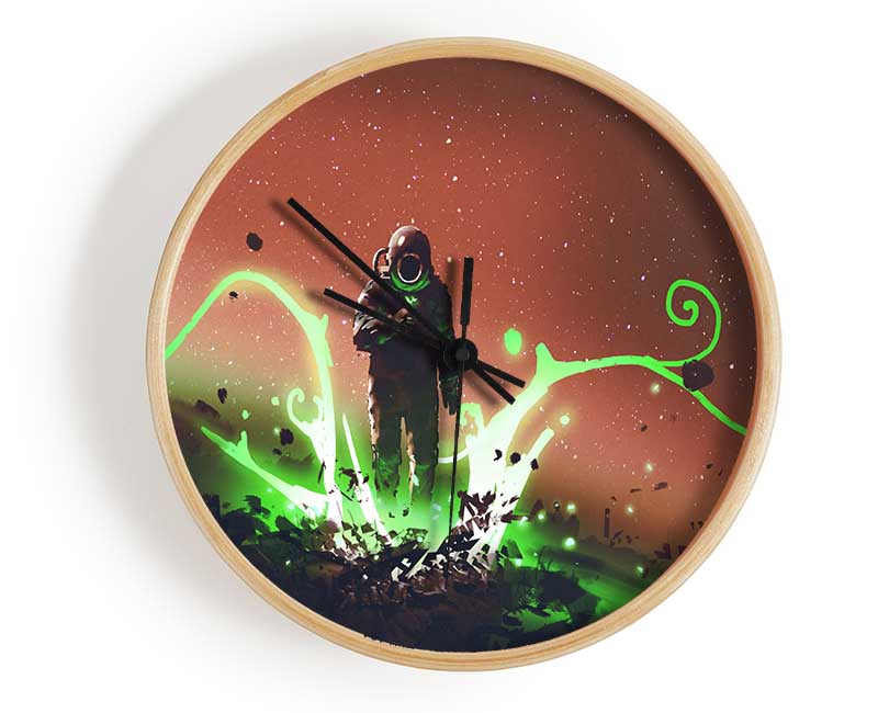 Revive The Planet Clock - Wallart-Direct UK