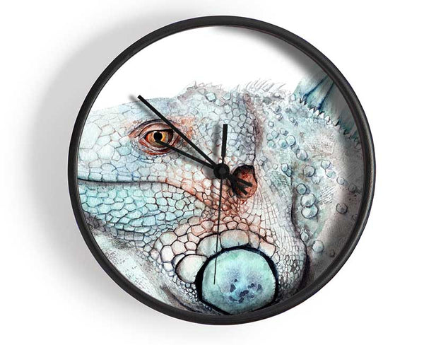 Iguana Stare Clock - Wallart-Direct UK