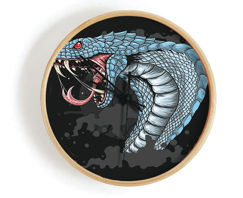 Scary Cobra Teeth Clock - Wallart-Direct UK