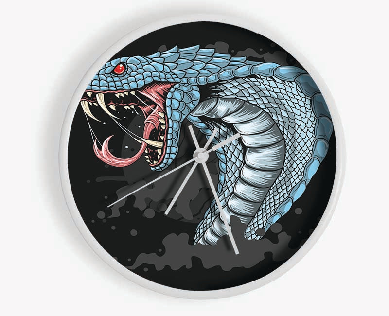 Scary Cobra Teeth Clock - Wallart-Direct UK