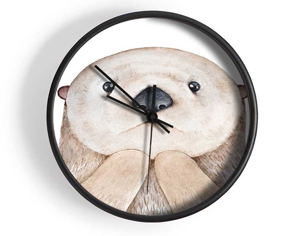 Otter Day What Clock - Wallart-Direct UK