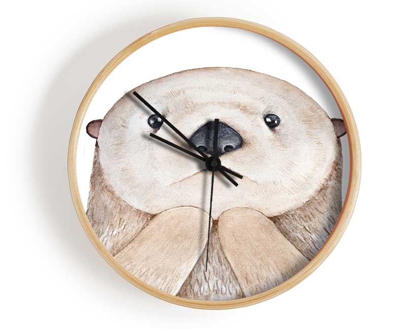 Otter Day What Clock - Wallart-Direct UK