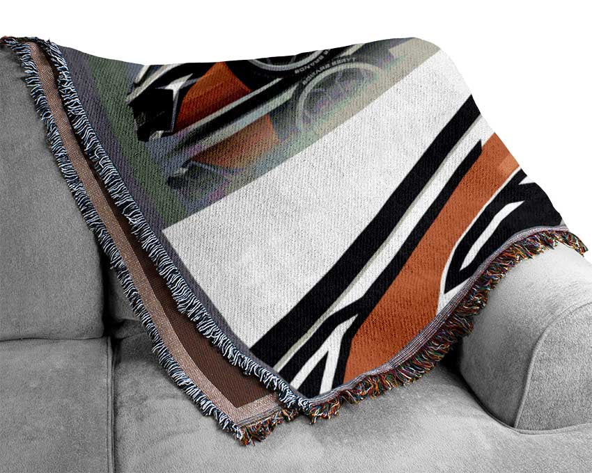 Race Supercar Woven Blanket