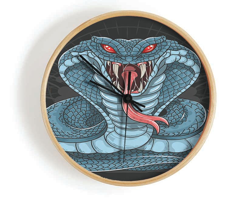 Fear The Cobra Clock - Wallart-Direct UK