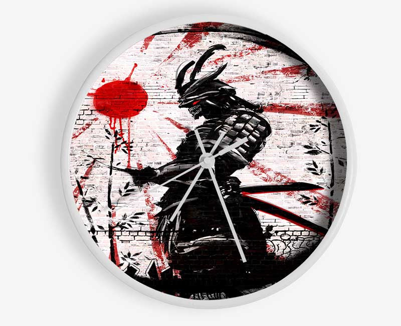 The Samurai Clock - Wallart-Direct UK