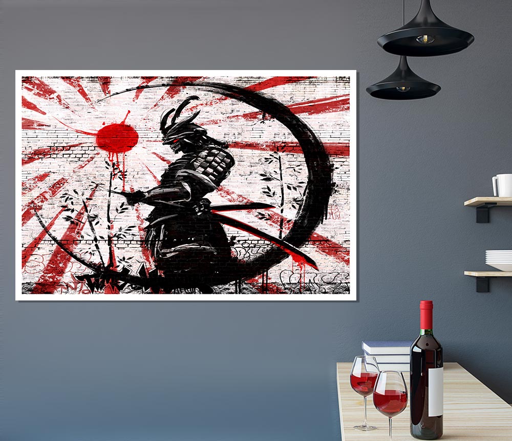 The Samurai Print Poster Wall Art