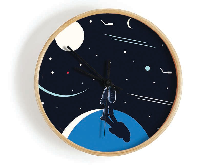 Looking Out Into The Universe Clock - Wallart-Direct UK