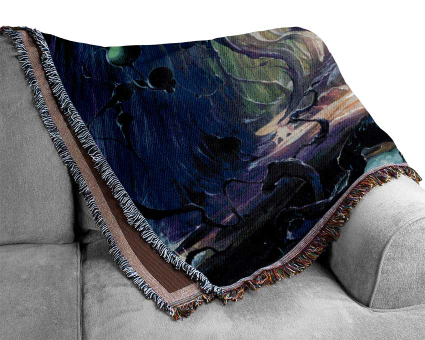 Morbid Forest Woven Blanket