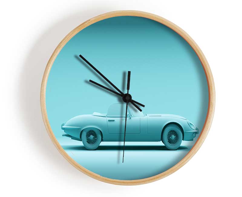 E-Type Jaguar Classic Clock - Wallart-Direct UK