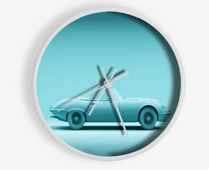 E-Type Jaguar Classic Clock - Wallart-Direct UK