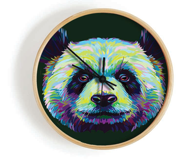 The Panda Head Clock - Wallart-Direct UK