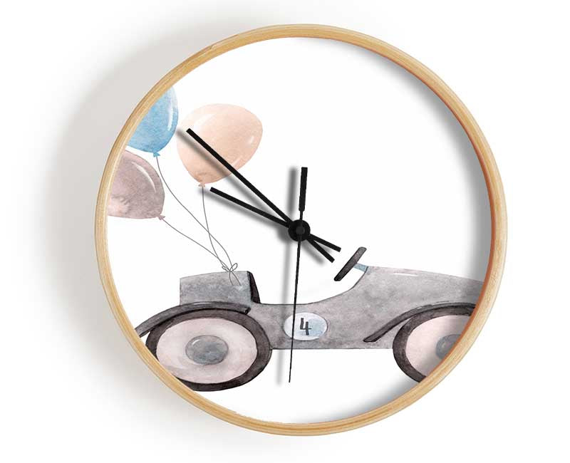 Balloon Car Clock - Wallart-Direct UK