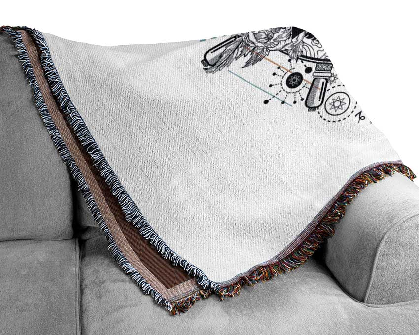 All Seeing Eye Woven Blanket