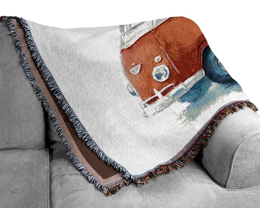 Delightful Camper Woven Blanket