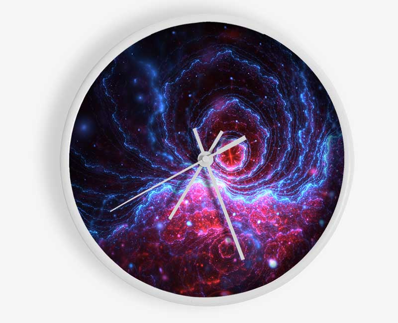 Swirl Into The Black Hole Clock - Wallart-Direct UK