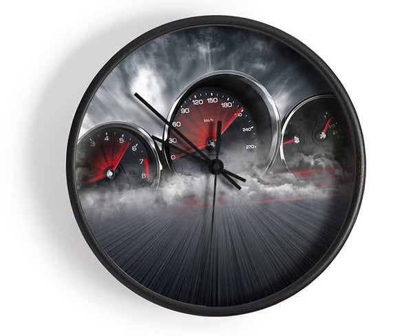 The Speedos On The Track Clock - Wallart-Direct UK