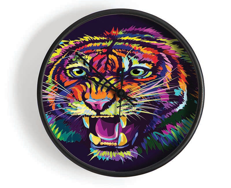 The Angry Lion Virance Clock - Wallart-Direct UK