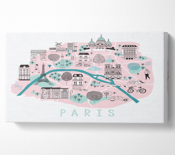 Little Map Of Paris