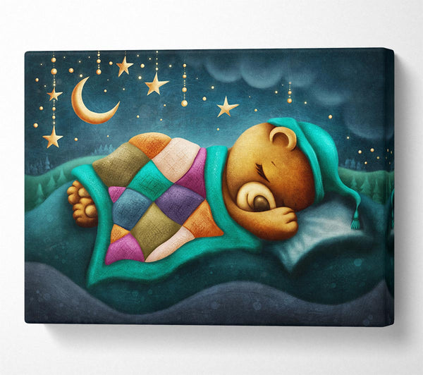 Picture of The Bear Slumber Canvas Print Wall Art