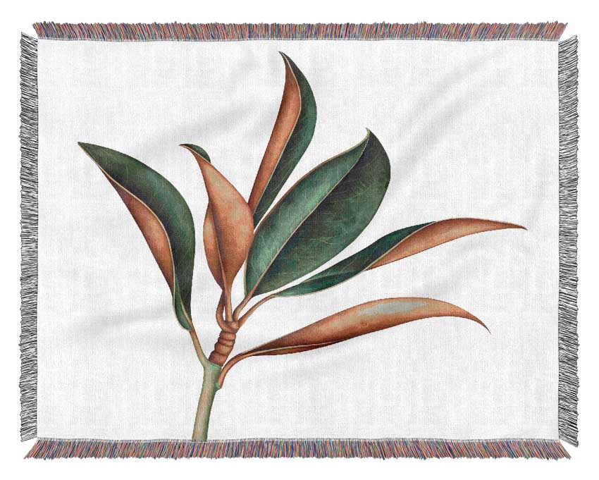 The Plant Drawing Woven Blanket